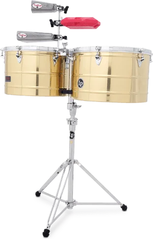 LP® PRESTIGE 15" AND 16" Thunder Timbs Brass Finish