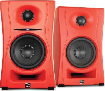 LP-UNF-R 4-Inch 2-Way Powered Loudspeaker System with Bluetooth - Red (Pair)
