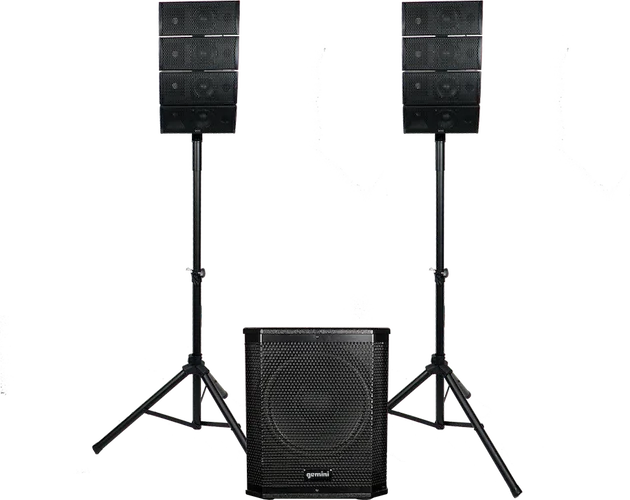 LRX-448: PORTABLE LINE ARRAY SPEAKER WITH 12" SUBWOOFER