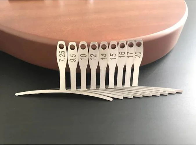 LT-1700-000 - Understring Fretboard Radius Gauges - Set of 9<br>