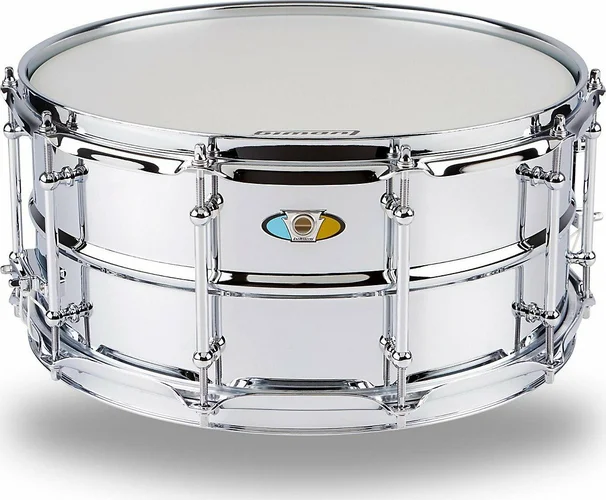 Ludwig 6.5"x14" Supralite Steel Shell Snare Drum