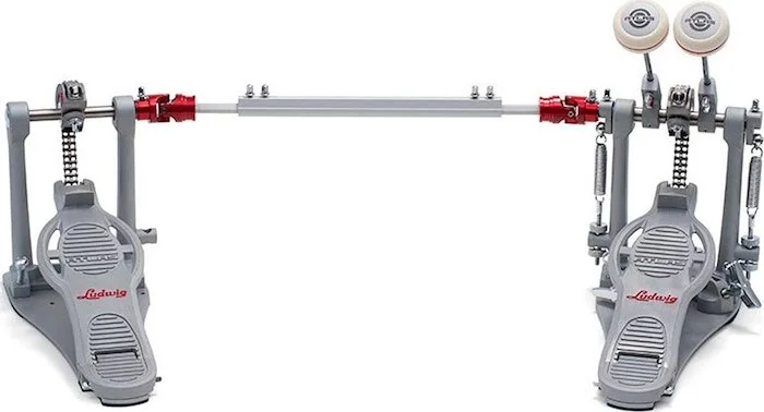 Ludwig Atlas Pro Double Bass Drum Pedal w/ Rock Plate