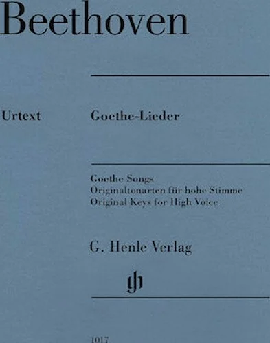 Ludwig van Beethoven - Goethe Songs
