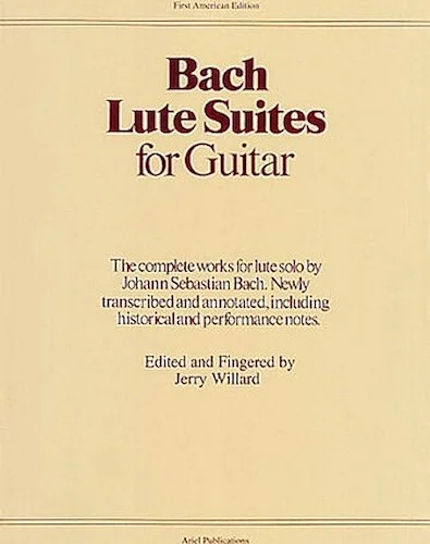 Lute Suites for Guitar