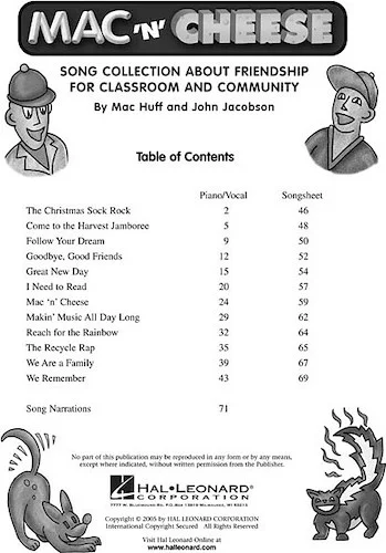 Mac 'n' Cheese - Song Collection About Friendship