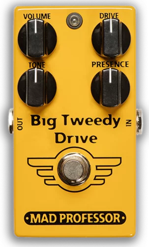 Mad Professor Big Tweedy Drive the best of the American Tweed sound in a compact package.
