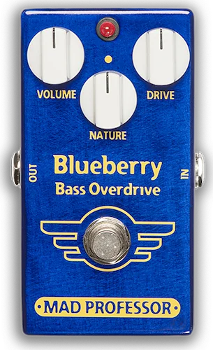 Mad Professor Blueberry Bass Overdrive Bass Effects Pedal