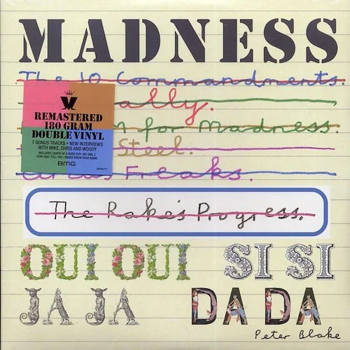 Madness - Oui Oui Si Si Ja Ja Da Da (+7 bonus tracks) (2xLP) (180g) (remastered)