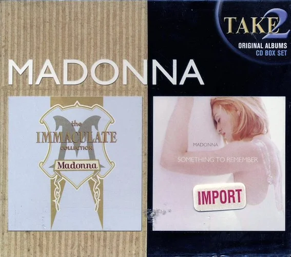 Madonna - The Immaculate Collection + Something To Remember (31 tracks) (2xCD)