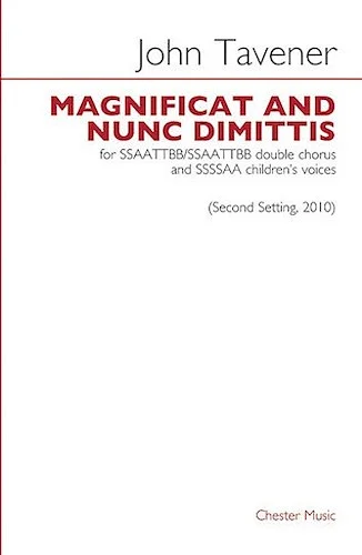 Magnificat and Nunc Dimittis - (Second Setting, 2010)