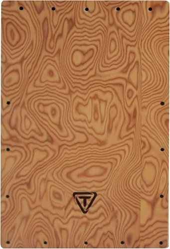 Makah Burl Cajon Replacement Front Plate