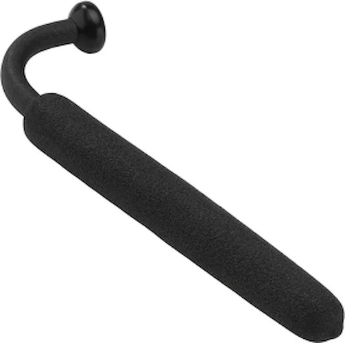 Mallet, Talking Drum, 8"x.375", Aluminum Curved Stick, Plastic Tip, 5.5" Foam Handle, B