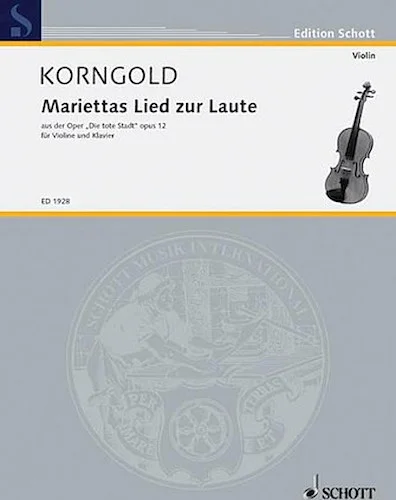 Marietta's Lied from Die Tote Stadt Op. 12