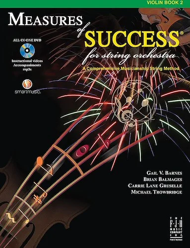 Measures of Success for String Orchestra-Violin Book 2<br>