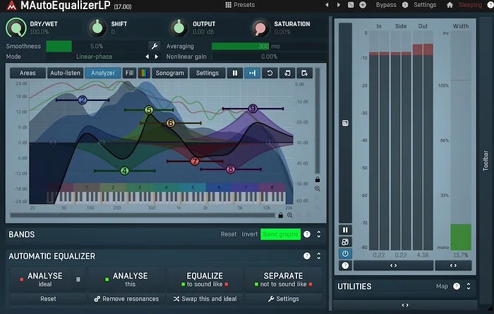 Melda MAutoEqualizer (Download) <br>Free-for-life updates