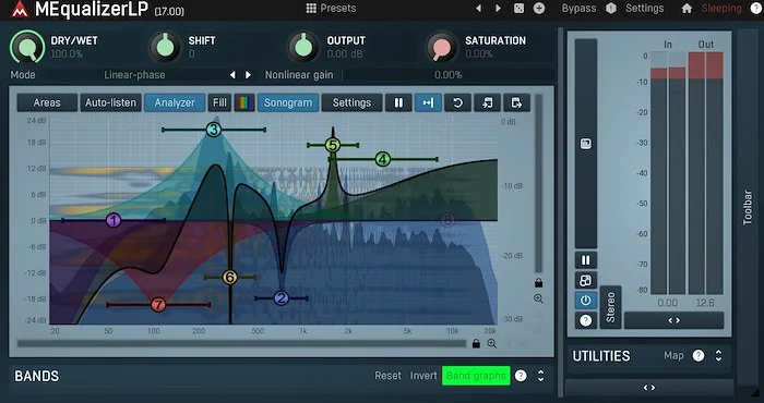 Melda MEqualizerLP (Download) <br>Free-for-life updates