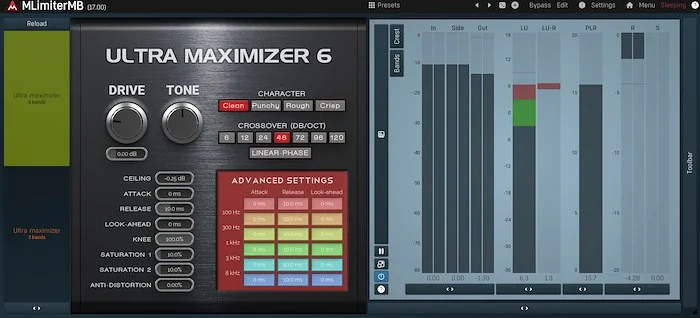 Melda MLimiterMB (Download) <br>Free-for-life updates