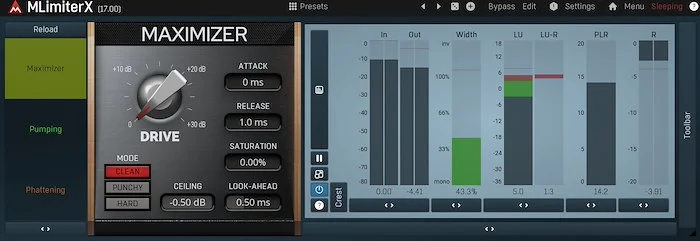 Melda MLimiterX (Download) <br>Free-for-life updates