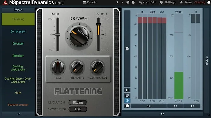 Melda MSpectralDynamics (Download) <br>Free-for-life updates