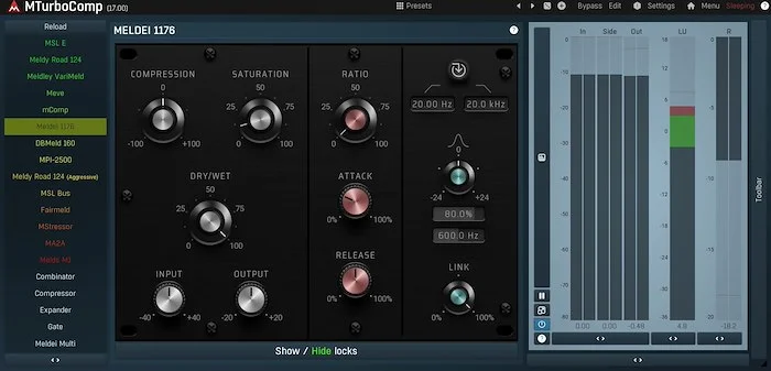 Melda MTurboComp (Download) <br>Free-for-life updates