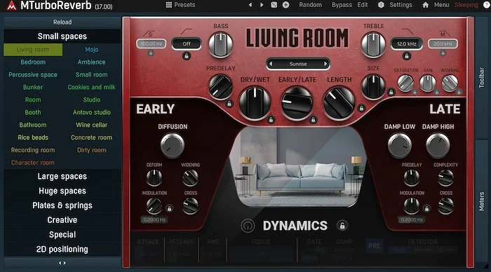 Melda MTurboReverbLE (Download) <br>Free-for-life updates