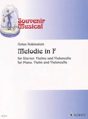 Melodie in F - for Piano, Violin and Cello
