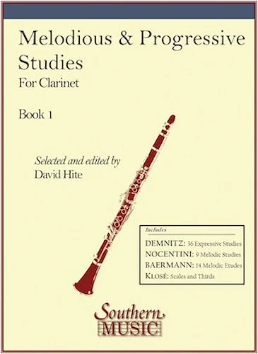 Melodious and Progressive Studies, Book 1 - for Clarinet