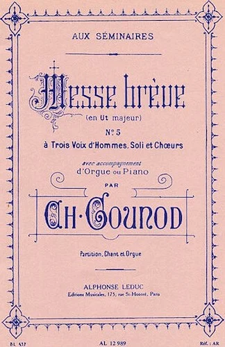 Messe Breve No. 5, C Major