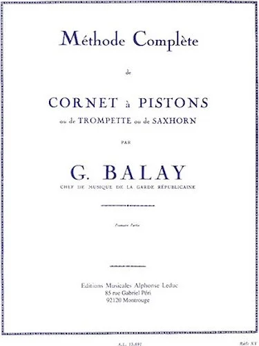 Methode Complete de Cornet a Pistons - Volume 1