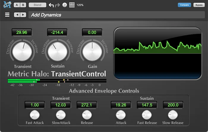 MH TransientControl v4 (Download) <br>Sophisticated Transient Modifier