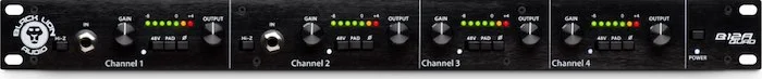 Black Lion Audio B12A Quad – Four Channel Mic Preamp