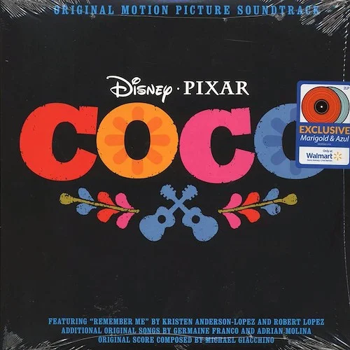 Michael Giacchino, Various - Coco: Original Motion Picture Soundtrack (2xLP) (marigold/azul vinyl)