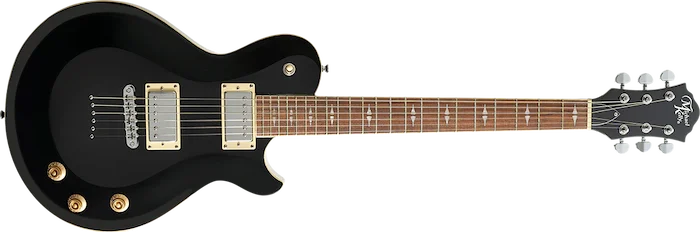 Michael Kelly Patriot Decree Standard Gloss Black Chambered Electric Guitar