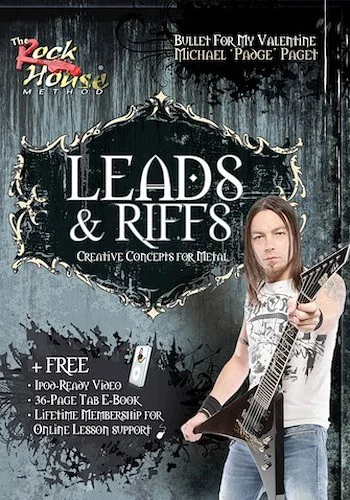 Michael Paget of Bullet for My Valentine - Leads & Riffs - Creative Concepts for Metal