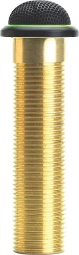 Microflex Series Low Profile Boundary Microphone (Black, Cardioid, Logic Controlled)