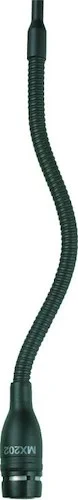 Microflex Series Overhead Gooseneck (Black, Cardioid, In-line Preamp)