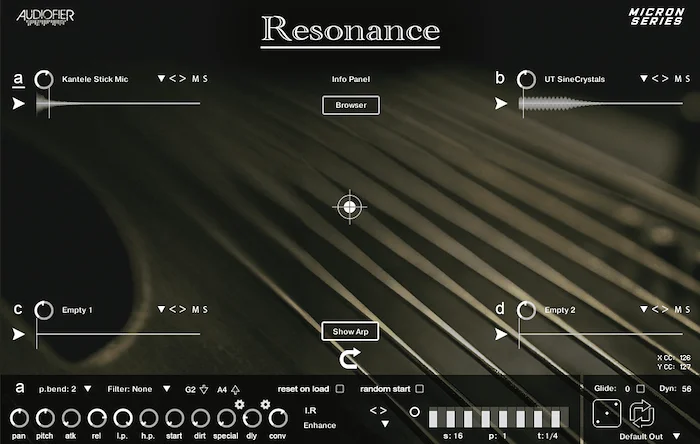 Micron – Resonance (Download) <br>Born of wood, metal, and air.
