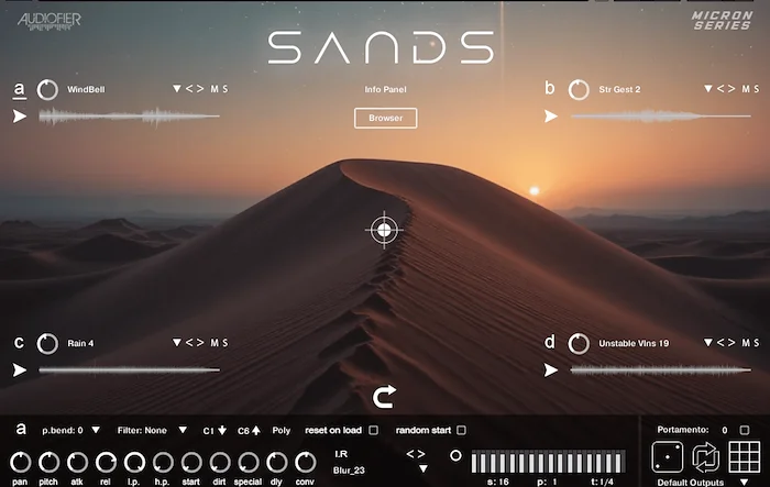 Micron – Sands (Download) <br>Playable Cinematic Atmospheres