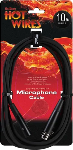 Microphone Cable (10', XLR-XLR)
