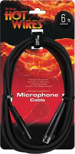 Microphone Cable (6', XLR-XLR)