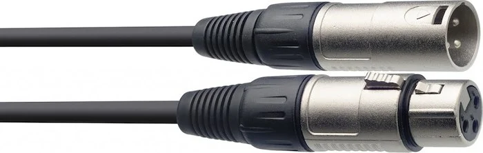 Microphone cable, XLR/XLR (m/f), 6 m (20')