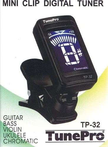 Mini Clip Digital Tuner - Model TP-32