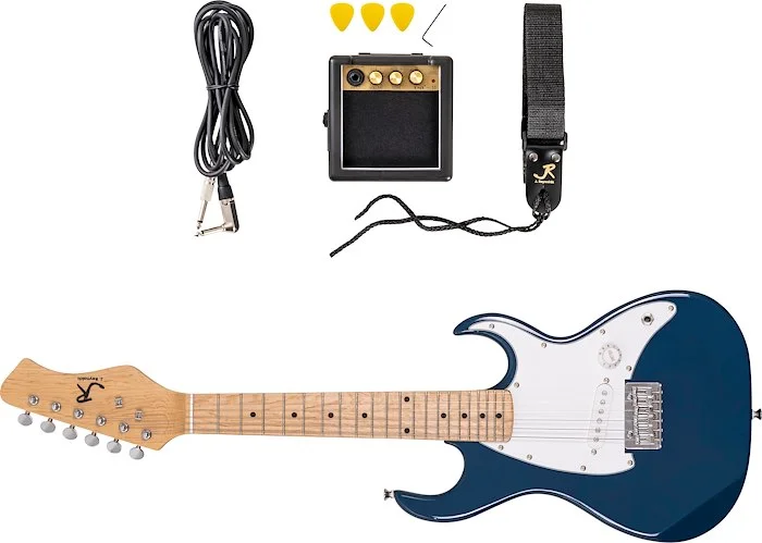 J. Reynolds Mini Electric Guitar Prelude Pack - Mini Stratocaster