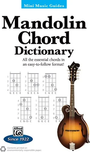 Mini Music Guides: Mandolin Chord Dictionary: All the Essential Chords in an Easy-to-Follow Format!