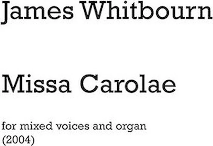 Missa Carolae
(Introit and Kyrie)