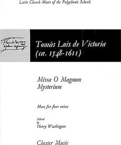 Missa O Magnum Mysterium - (Mass for 4 Voices)
