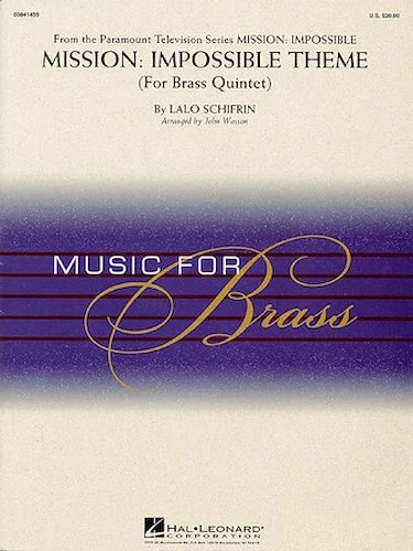 Mission Impossible (Theme) - for Brass Quintet