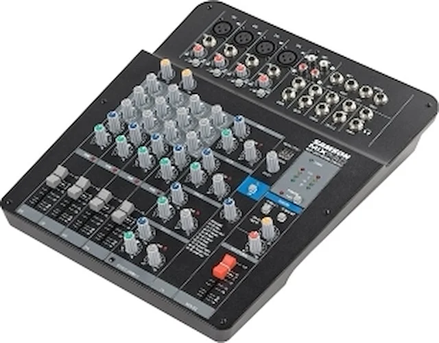 MixPad MXP124FX - Compact, 12-Channel Analog Stereo Mixer with Effects and USB