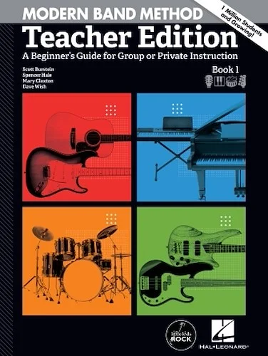 Modern Band Method - Teacher Edition - A Beginner's Guide for Group or Private Instruction