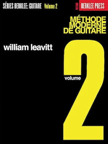Modern Method for Guitar 2 - French Edition